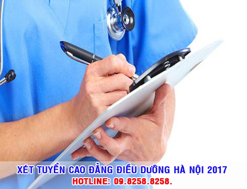 Cao đẳng Điều dưỡng Hà Nội thông báo tuyển sinh năm 2017