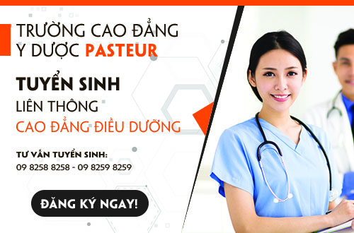 Trường Cao đẳng Y Dược Pasteur tuyển sinh liên thông Cao đẳng Điều dưỡng