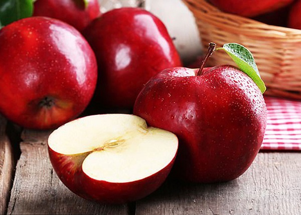 Lượng chất xơ dồi dào trong táo tiêu hóa tốt, đốt cháy tối đa chất béo