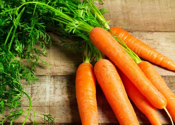 Cà rốt chứa nguồn vitamin A làm răng chắc khỏe hơn